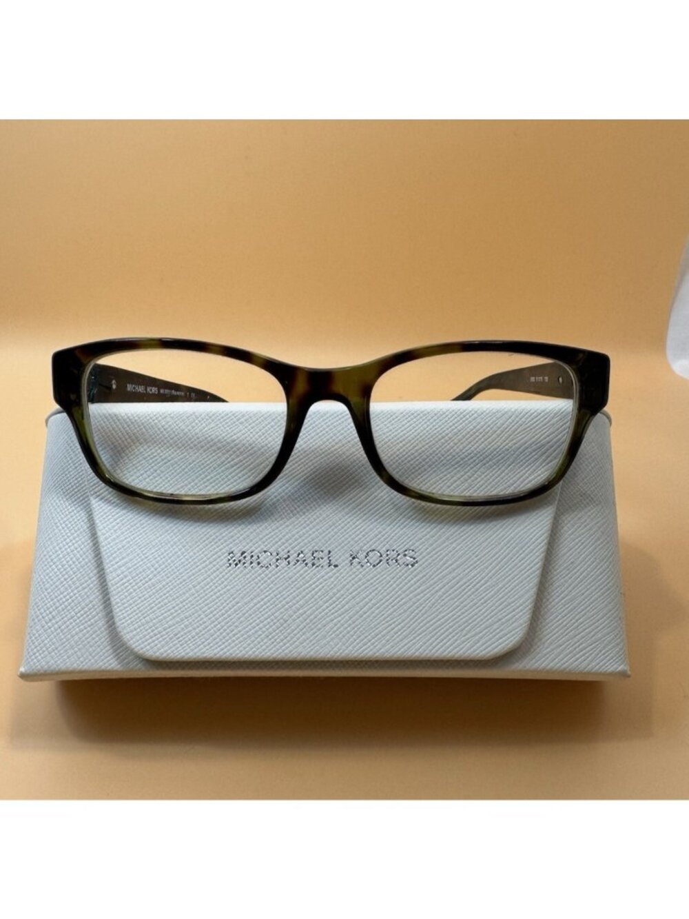Michael Kors Women Eyeglass Frames MK 8001 Ravenna 3002 51-18-135 Green Tortoise